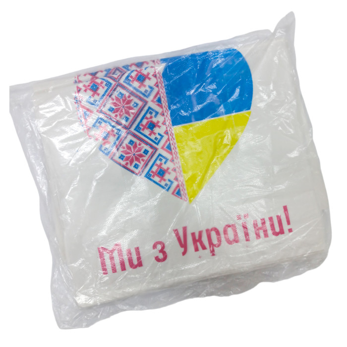 Пакет майка "Ми з України" середній