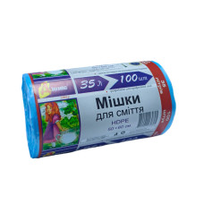 Мішок для сміття (35 л./100 шт.)