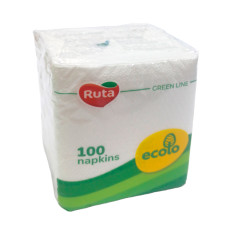 Серветка "Ruta Ecolo" - Біла (100 л.)