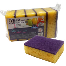 Губка кухонна "TOFIX" крупнопориста (5 шт.)